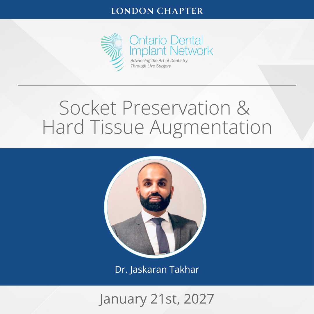Socket Preservation & Hard Tissue Augmentation